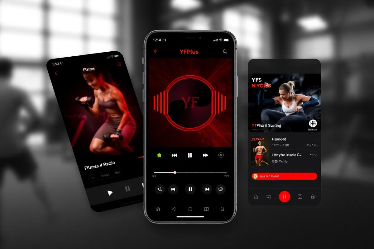YFPlus Radio interface screenshot